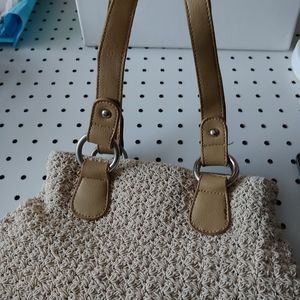 Beautiful knitted handbag